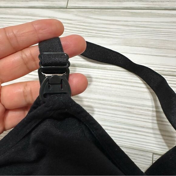 MATERNITY STRETCH WIRELESS NURSING BRA XL - Picture 2 of 5